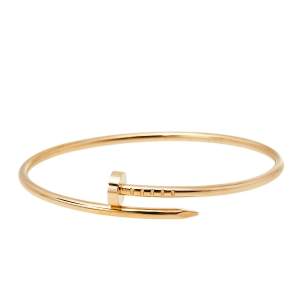 مملوكة مسبقًا Cartier  Juste Un Clou 18K Rose Gold Bracelet SM 16