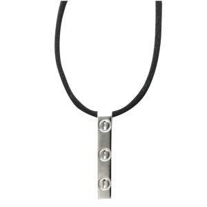 Pre Owned Cartier Love Bar 18K White Gold Pendant Necklace 