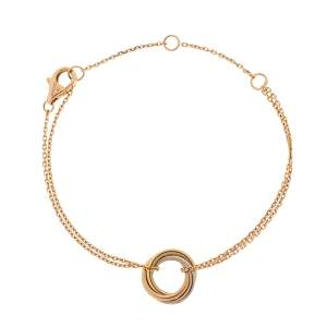 مملوكة مسبقًا سوار كارتييه ترينيتي دو كارتييه ذهب ثلاثة ألوان عيار 18