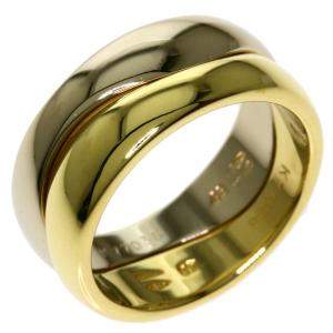 Cartier Love Me 18K Yellow Gold, White Gold Ring EU 48