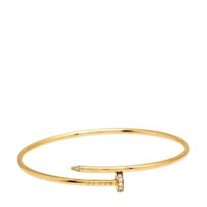 Pre Owned سوار كارتييه جوست أون كلو ألماس ذهب أصفر عيار 18 18