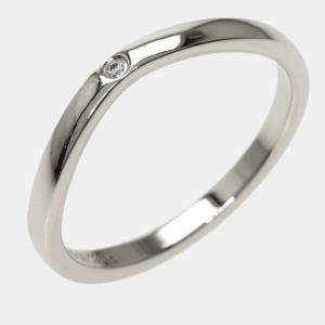 Pre Owned Cartier Ballerine Platinum Diamond Ring EU 55
