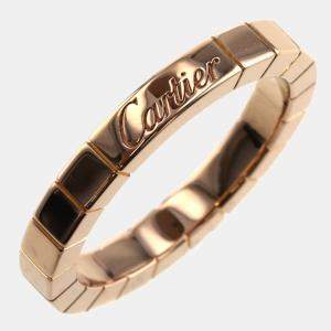 Pre Owned Cartier Lanieres 18K Rose Gold Ring EU 53