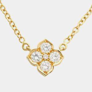 Pre Owned Cartier Vintage 18K Yellow Gold Diamond Necklace