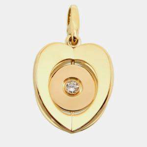 Cartier Vintage New York Apple 18K Yellow Gold Diamond Charms and Pendants