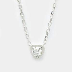Cartier 18K White Gold and Diamond Diamants Légers de Cartier Pendant Necklace
