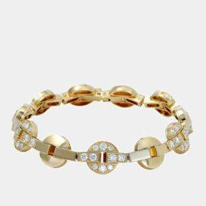 Cartier 18K Yellow Gold and Diamond Himalia Bracelet