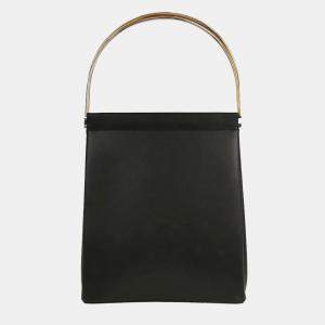 Pre Owned Cartier Black Trinity Handbag