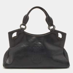 Cartier Black Leather Small Marcello De Cartier Bag