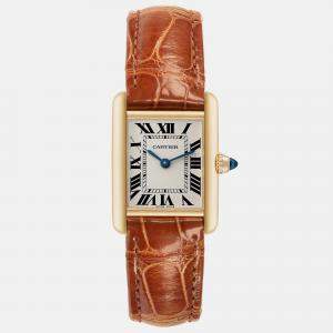 Cartier Tank Louis Small Yellow Gold Ladies Watch W1529856 29.5 x 22 mm