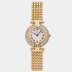 Pre Owned Pre-Owned Cartier Colisee Women's Watch 23 mm