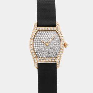 Cartier Tortue Small Model 82610000 Manual Winding Women's Wristwatch 