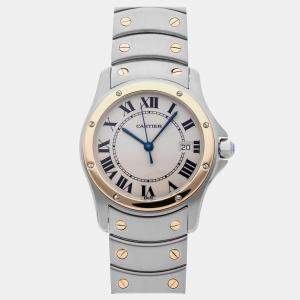 Pre-Owned Cartier Santos Ronde W20037R3