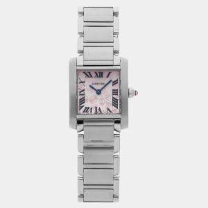 Cartier Tank Francaise W51031Q3 Quartz Women's Wristwatch 