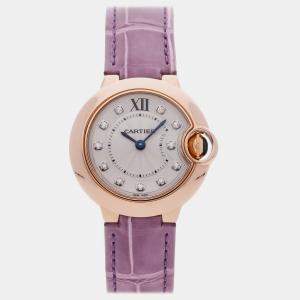 Pre-Owned Cartier Ballon Bleu WE902050 28 mm