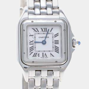 Cartier Panthere WSPN0006 Quartz Silver Stainless Steel Women's Wristwatch 30 mm