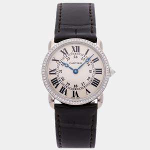 Pre Owned ساعة كارتتييه روند لويس كارتتييه WR000251 مستخدمة 29 مم