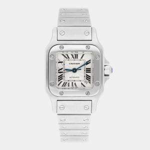 Cartier Santos Galbee W20054D6 Automatic Silver Stainless Steel Women's Wristwatch 24 mm