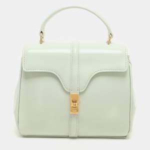 Celine Jade Leather Mini 16 Top Handle Bag