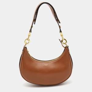 Celine Brown Leather Ava Hobo