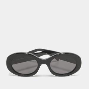 Celine Black CL40194U Triomphe Round Sunglasses