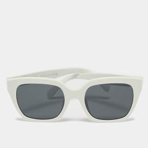 Celine White/Black CL40198F Square Sunglasses