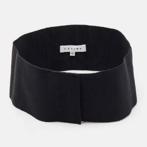 Celine Black Grosgrain Waist Belt M