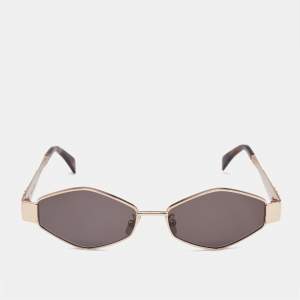 Celine Grey/Gold CL40254U Triomphe Geometric Sunglasses