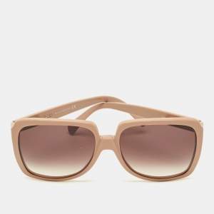 Pre Owned Celine Beige/Grey Gradient CL40146I Oversized Sunglasses