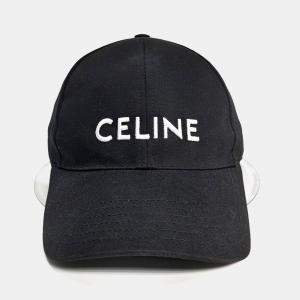 Pre Owned Celine Polyester Cap Size Small