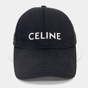 Pre Owned Celine Black Cotton Polyester Cap