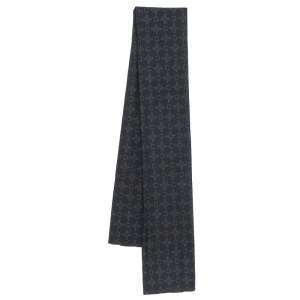Celine Graphite Logo Monogram Cotton Scarf
