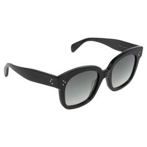 Celine Black Acetate S002 Oversized Sunglasses