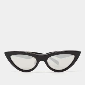 Pre Owned Celine Black Grey CL400191 Cat Eye's Sunglasses