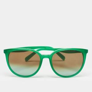 Celine Green CL 41068/S Thin Mary Round Sunglasses