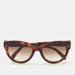Celine Brown Tortoise CL401691 Cat Eye Sunglasses