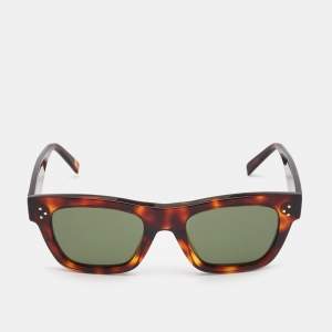 Celine Brown Tortoise CL400091 Aviator Sunglasses