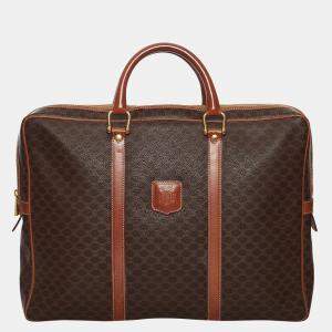Celine Brown Macadam Briefcase