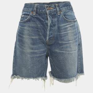 مملوكة مسبقًا Celine  Blue Denim  Shorts M