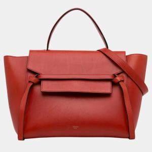 Celine Red Mini Belt Bag