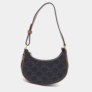 Celine Brown PVC Mini Abba Bag