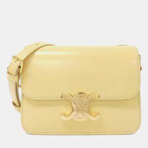 Celine Calfskin Teen Triomphe Shoulder Bag