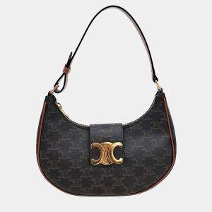 Celine Brown PVC Ava Triumph Medium Bag