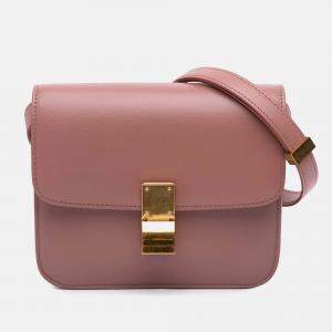 Celine Pink Teen Calfskin Classic Box