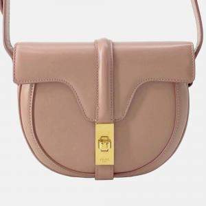 Celine Pink Small Calfskin Besace 16 Crossbody