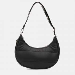 Celine Black Nylon Ava Shoulder Bag