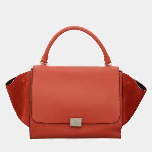 Celine Trapeze Orange Bag