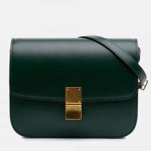 Celine Black Medium Calfskin Classic Box