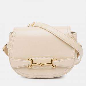 Celine Crecy Flap Small Beige Satinated Calfskin Crossbody Bag