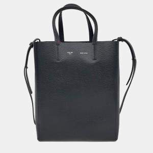 Celine Black Leather Small Vertical Cabas Bag